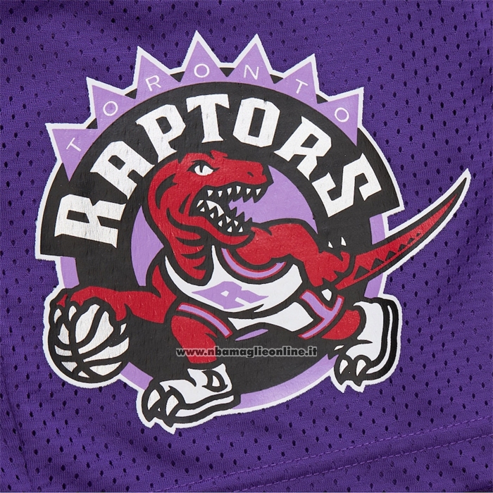 Pantaloncini Toronto Raptors Mitchell & Ness Hardwood Classics Viola